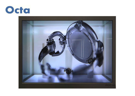 China Mostra transparente vertical da exposição de cristal líquido de Digitas com vidro moderado fornecedor