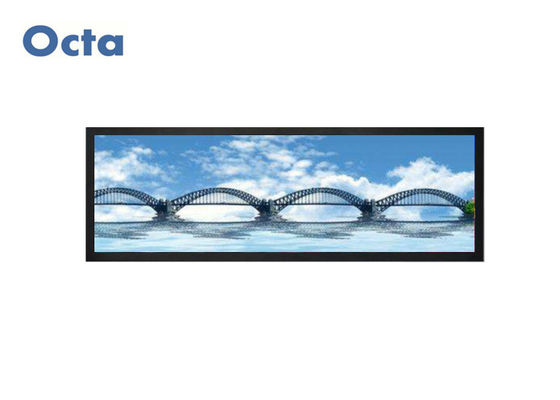 China Tamanho especial personalizado da propaganda da exposição do LCD da barra horizontal jogador largo super fornecedor