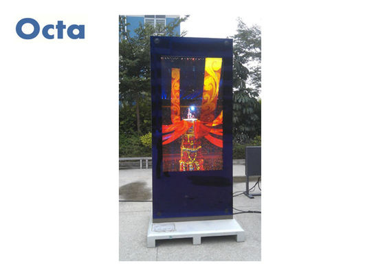 China O Signage exterior impermeável do LCD Digital seleciona o vidro legível de Sun AR do totem fornecedor